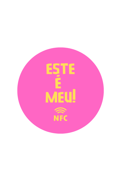 Tag este é meu 3x3 cm
